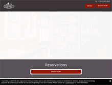 Tablet Screenshot of firehousehostel.com
